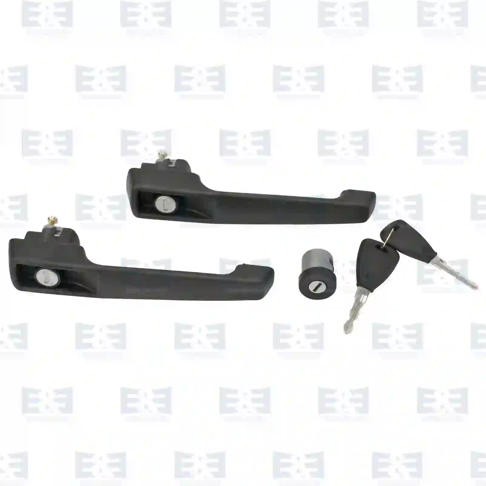  Door handle, complete with lock cylinder || E&E Truck Spare Parts | Truck Spare Parts, Auotomotive Spare Parts