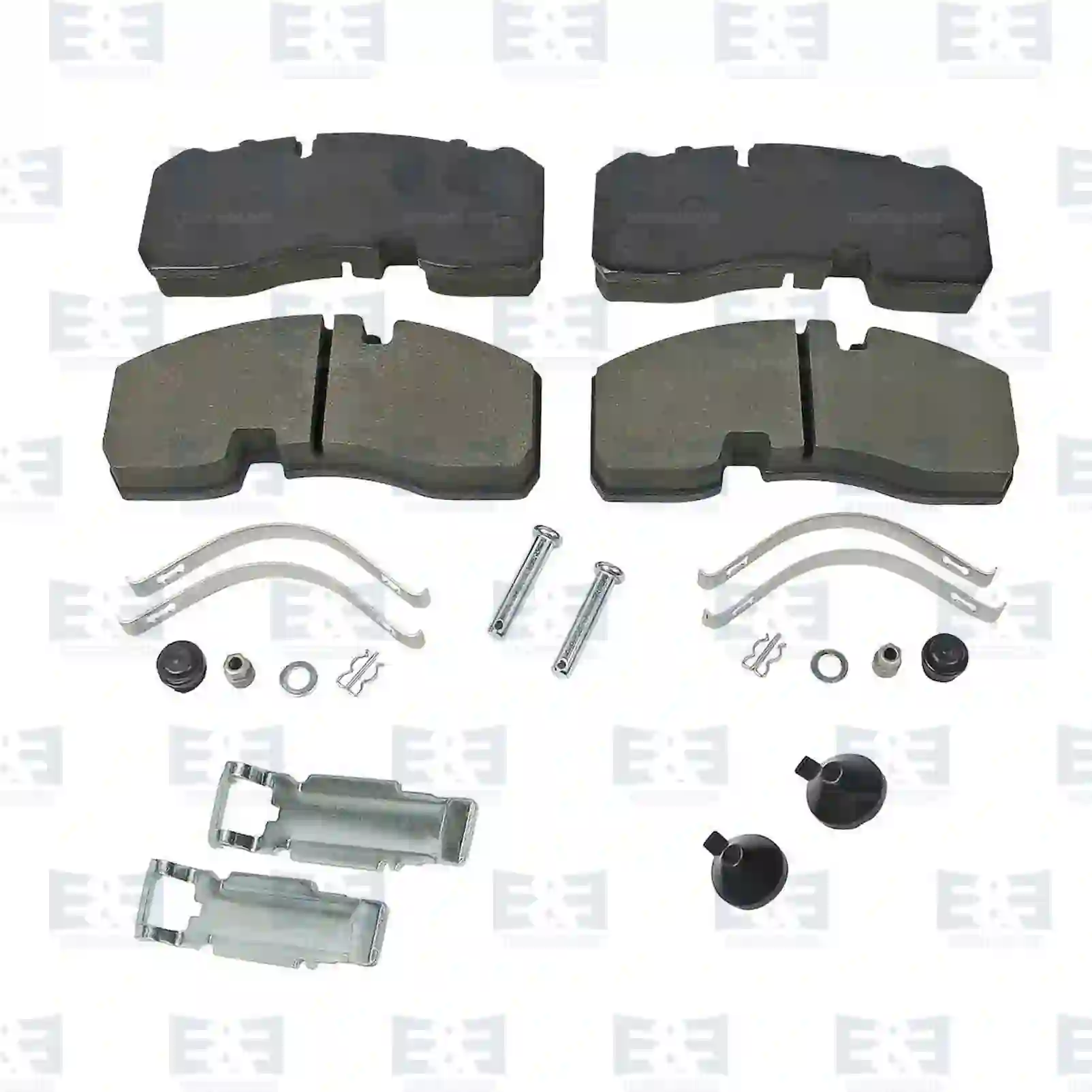 Brake Disc Disc brake pad kit, EE No 2E2297451 ,  oem no:0020312500, 0203121500, 0509290040, 0509290050, 0509290100, 0509290220, 0980102750, 0980102930, 0980106210, 0980106350, 0980106430, 0980107090, 0980107240, 0980108150, 2930630014, 1534090, 1961734, 908338 E&E Truck Spare Parts | Truck Spare Parts, Auotomotive Spare Parts