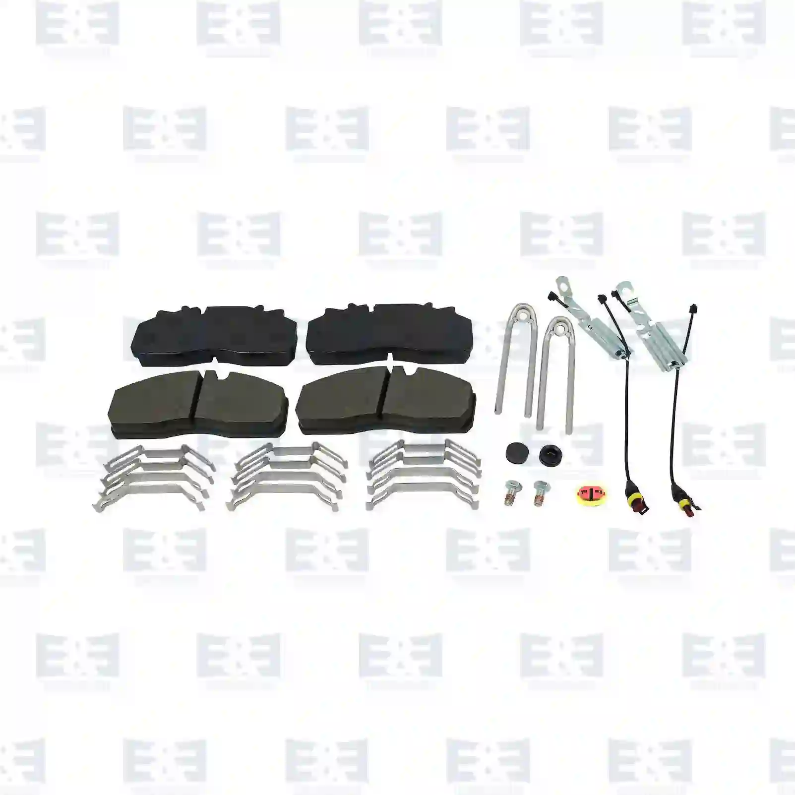 Disc brake pad kit, with wear indicators, 2E2297469, 1534099, 1628064, 1962585, 908138, 5001863324, 12182192, 30570080000, ZG50439-0008 ||  2E2297469 E&E Truck Spare Parts | Truck Spare Parts, Auotomotive Spare Parts Disc brake pad kit, with wear indicators, 2E2297469, 1534099, 1628064, 1962585, 908138, 5001863324, 12182192, 30570080000, ZG50439-0008 ||  2E2297469 E&E Truck Spare Parts | Truck Spare Parts, Auotomotive Spare Parts