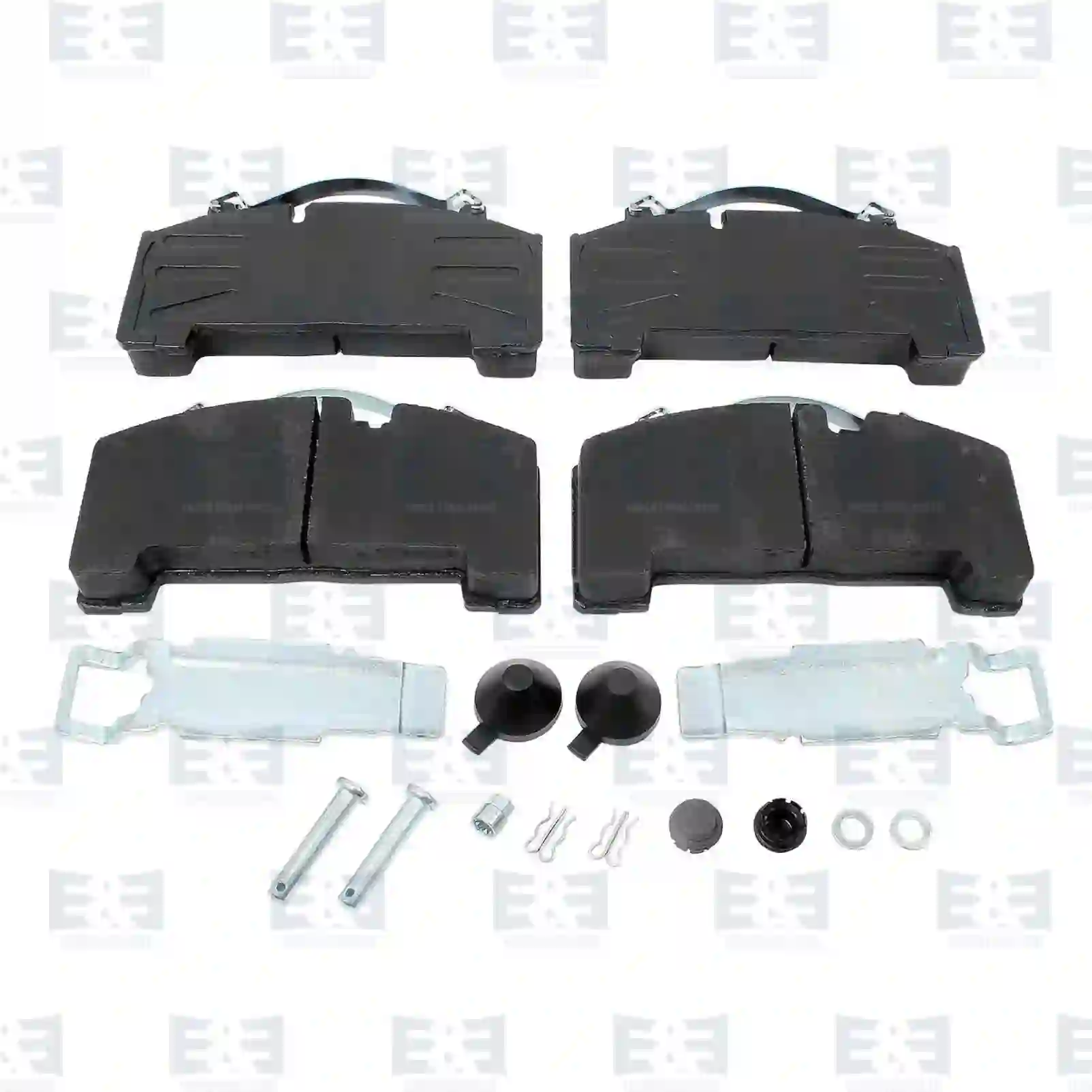 Brake Disc Disc brake pad kit, with accessory kit, EE No 2E2297488 ,  oem no:0509290060, 0509290080, 0509290230, 0980106440, 0980106950, 0980107260, 1529339, 1534092, 1534096, 1961736, 1962431, 908336, JAE0250407020, JAE0250437020, 6500489, 0044207020, K00627, MDP3171K, 3057008500, 3057008501, 1748114, 2198229, 2198237, 2339722, 1005625, 1008452, 1105625, 1161563, ZG50434-0008 E&E Truck Spare Parts | Truck Spare Parts, Auotomotive Spare Parts