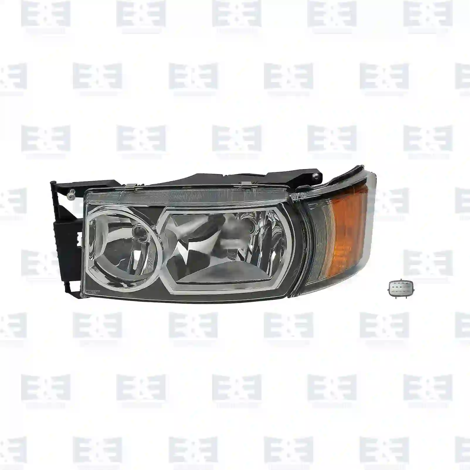  Headlamp, left, with headlamp range control || E&E Truck Spare Parts | Truck Spare Parts, Auotomotive Spare Parts